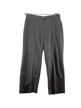 c.b. Collection Womens Pants Black Size 14 Polyester Blend Stretch Button Zip